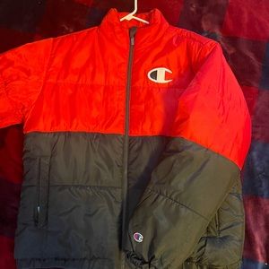 Champion Puffer Black/Red